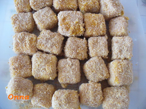 Salata cu cascaval pane si carpaccio de ciuperci
