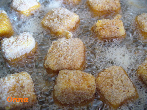 Salata cu cascaval pane si carpaccio de ciuperci