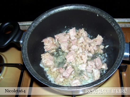 Parmigiana de dovlecei cu ton