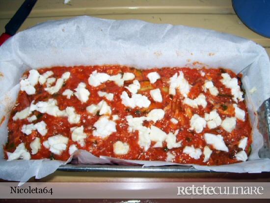 Parmigiana de dovlecei cu ton