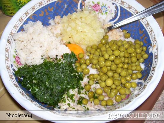 Chiftele de peste cu salsa de maioneza