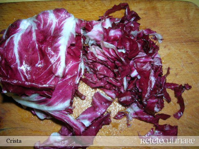 Lasagnetta cu Radicchio de Chioggia si Ton