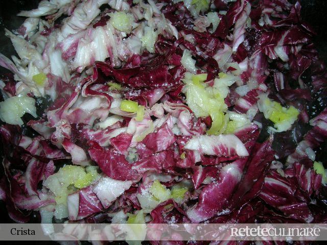 Lasagnetta cu Radicchio de Chioggia si Ton