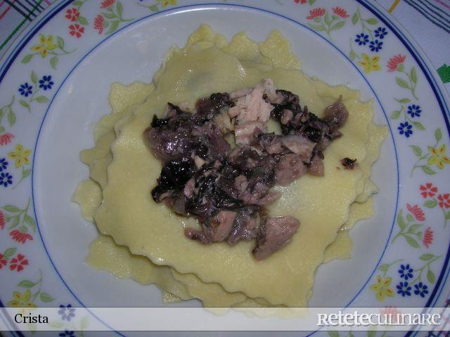 Lasagnetta cu Radicchio de Chioggia si Ton