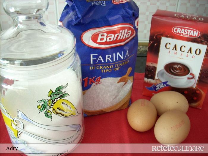Rulada cu crema de vanilie