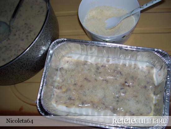 Lasagne cu ciuperci