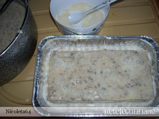 Lasagne cu ciuperci