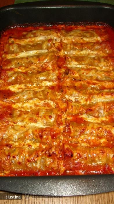 Cannelloni cu Ciuperci