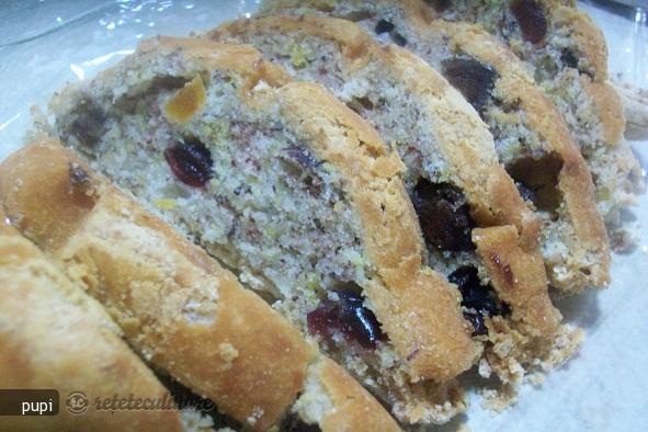 Chec de Albuse cu Fructe Uscate si Faina de Orez (fara gluten)