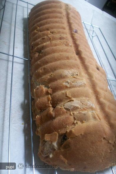 Chec de Albuse cu Fructe Uscate si Faina de Orez (fara gluten)