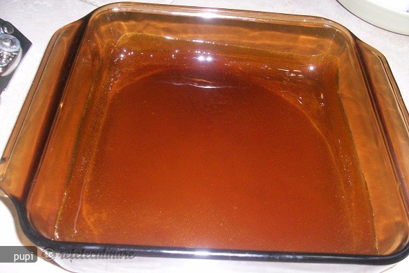 Tort Caramel Sau Upside Down Custard Cake