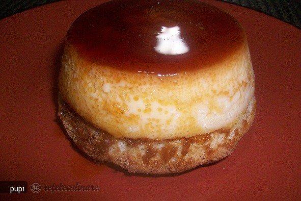 Tort Caramel Sau Upside Down Custard Cake