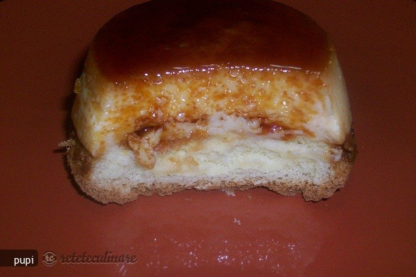 Tort Caramel Sau Upside Down Custard Cake