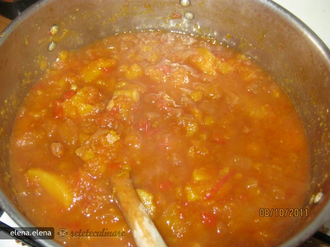 Chutney de Dovleac si Rosii