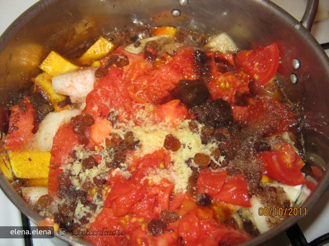 Chutney de Dovleac si Rosii