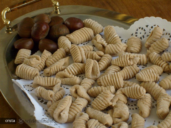 Gnocchi din Faina de Castane