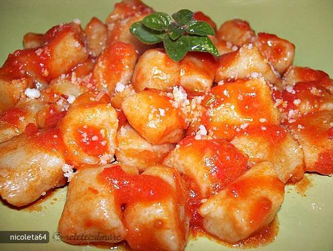 Gnocchi din Aluat cu Ricotta