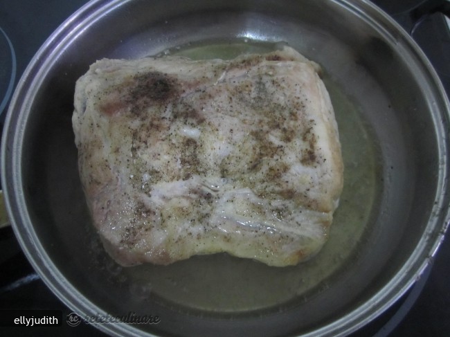 Antrecot de Porc in Sos Vienez