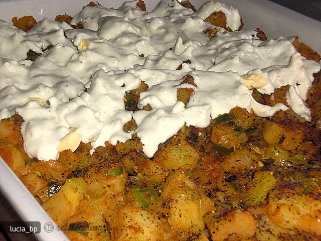Gratin din Piept de Pui cu Smantana si Cascaval