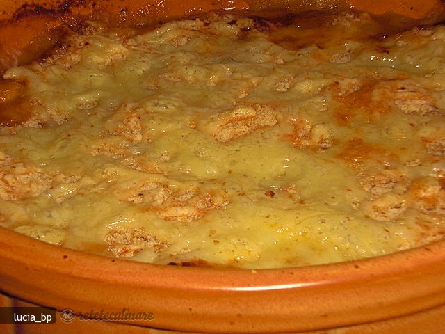 Peperonata Picanta cu Capere, Gratinata