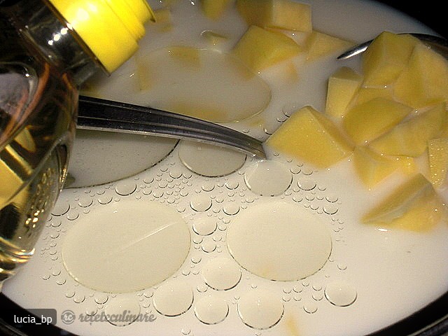 Piure de Cartofi cu Ciuperci Pleurotus la Cuptor