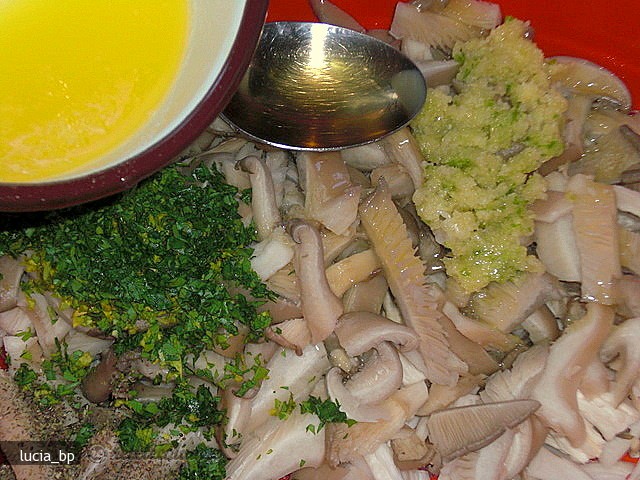 Piure de Cartofi cu Ciuperci Pleurotus la Cuptor
