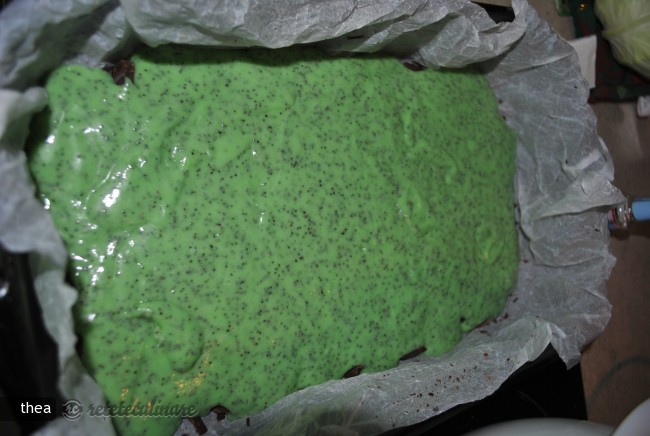 Prajitura cu Menta si Ciocolata Neagra