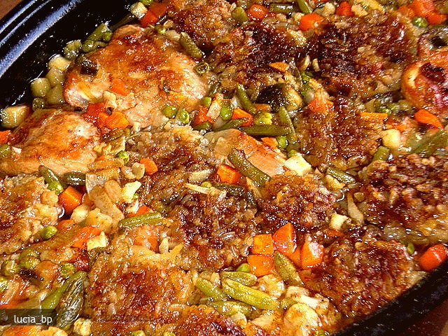 Pui si Mix de Legume, pregatite in Bere