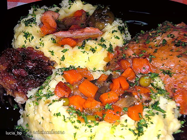 Pui si Mix de Legume, pregatite in Bere