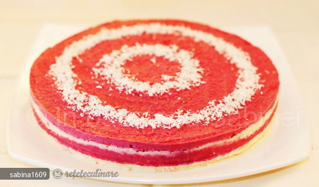 Cheesecake cu zmeura fara coacere