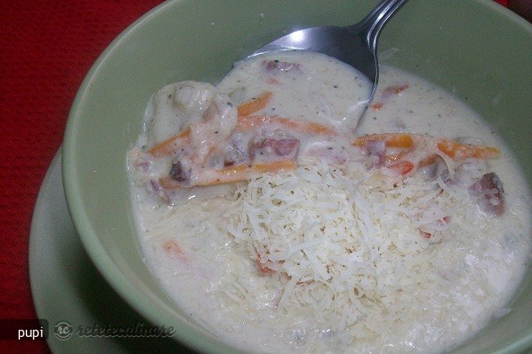 Chicken And Gnocchi Soup - Supa de Pui cu Gnocchi