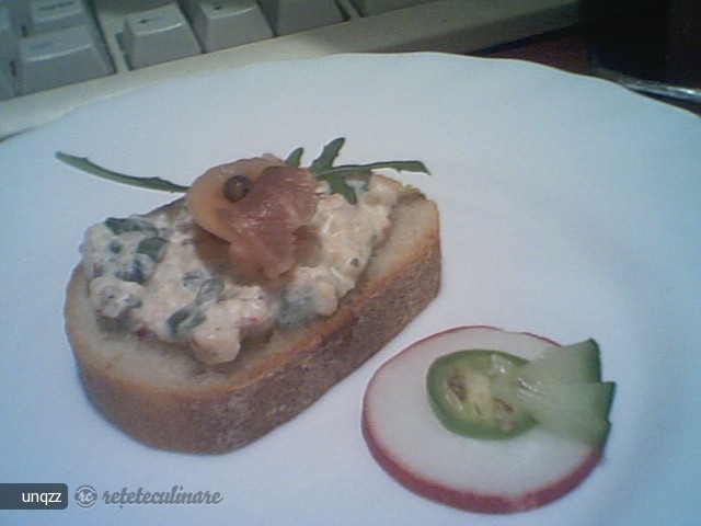 Tartine cu Somon