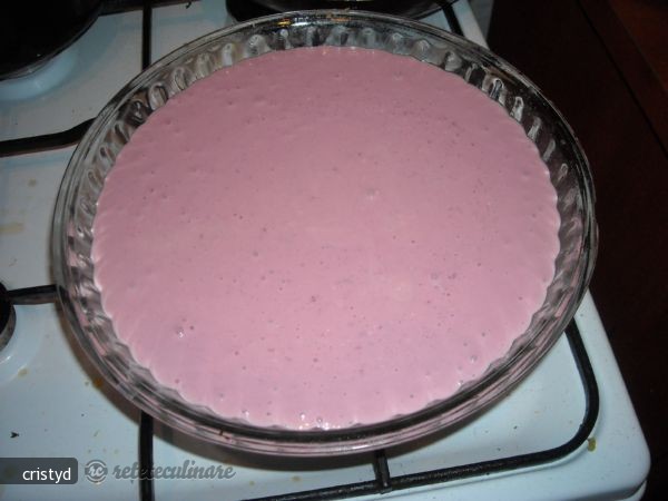 Cheesecake cu Zmeura