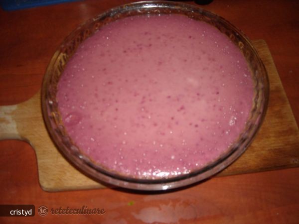 Cheesecake cu Zmeura