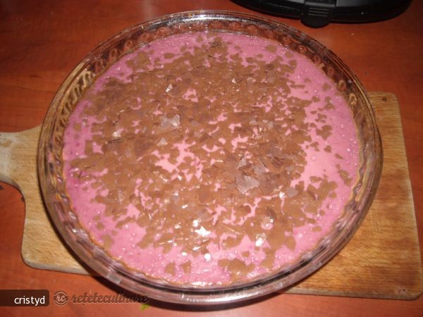 Cheesecake cu Zmeura