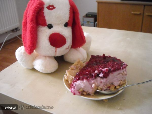 Cheesecake cu Zmeura