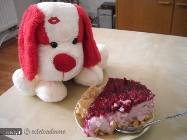 Cheesecake cu Zmeura