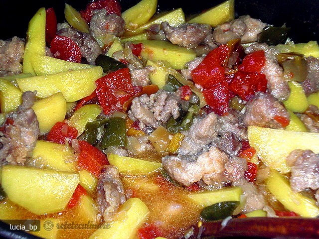 Tocanita din Carne de Porc cu Bere