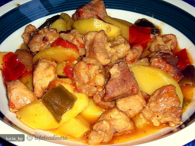 Tocanita din Carne de Porc cu Bere