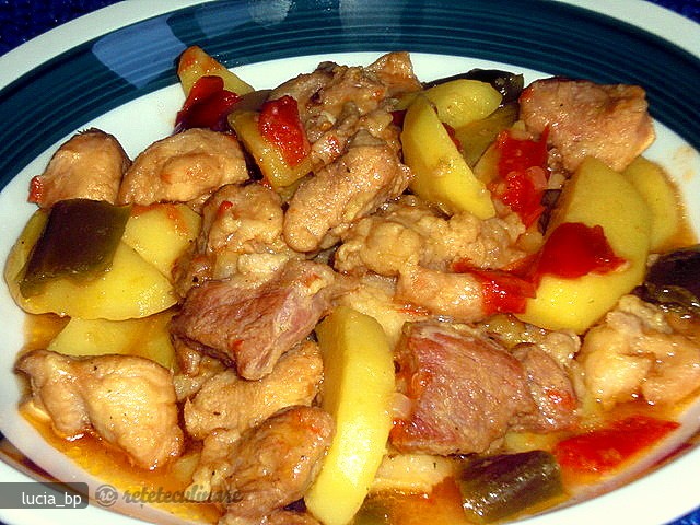 Tocanita din Carne de Porc cu Bere