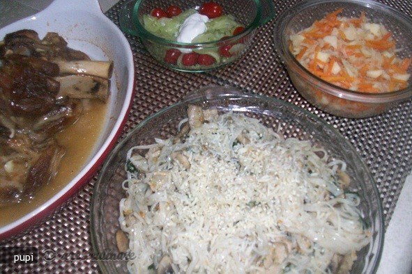 Salata de Telina, Morcovi si Mere