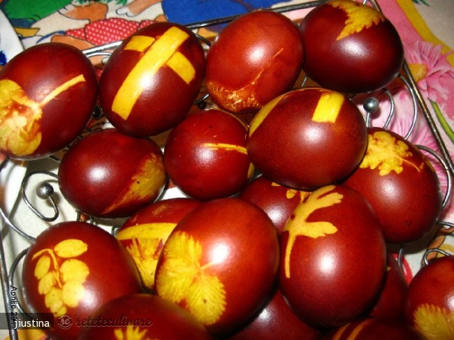 Coloranti Naturali Pentru Ouale de Paste