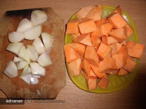 Supa Crema de Frunze de Ridichi