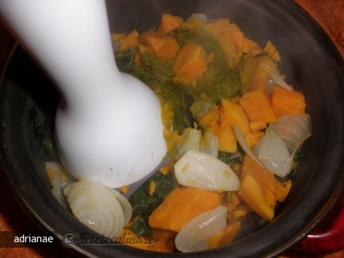 Supa Crema de Frunze de Ridichi