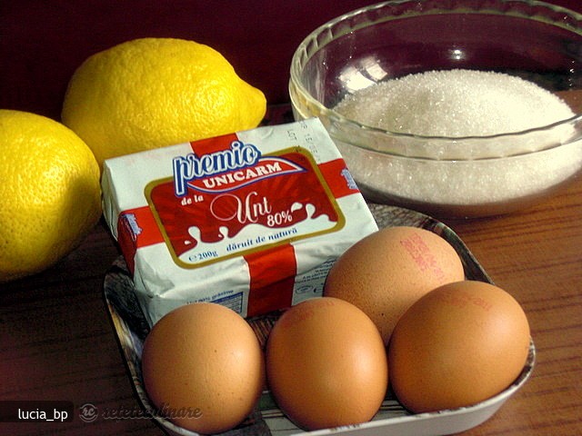 Lemon Curd (Crema de Lamaie)