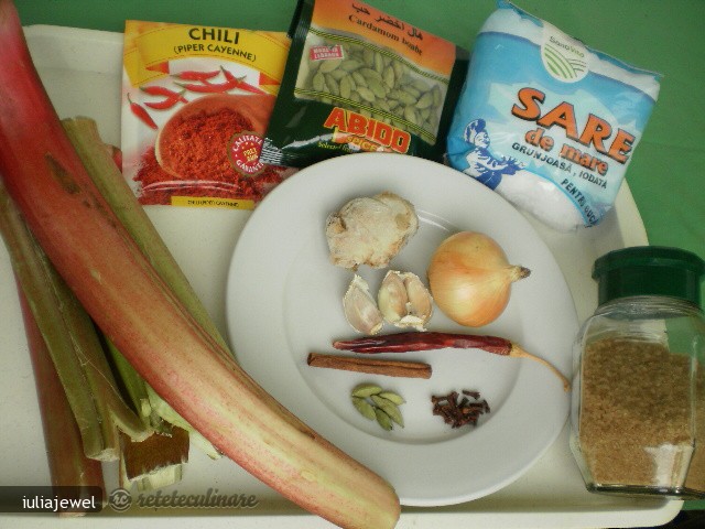 Chutney de Rubarba