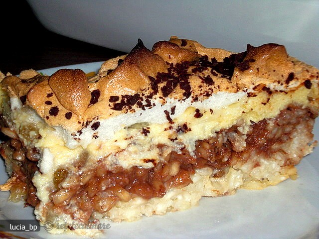 Budinca de Orez cu Ciocolata