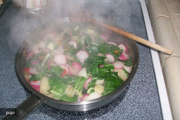 Bok Choy cu Ridichi