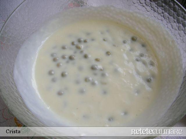 Lasagna din Clatite de Malai, Mazare si Gorgonzola