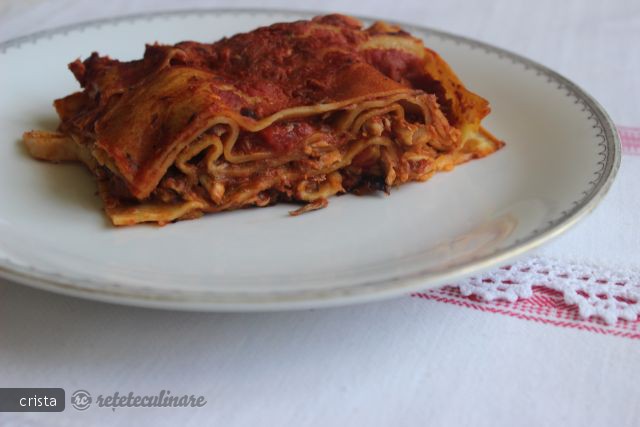 Lasagna cu Peste (merluciu)